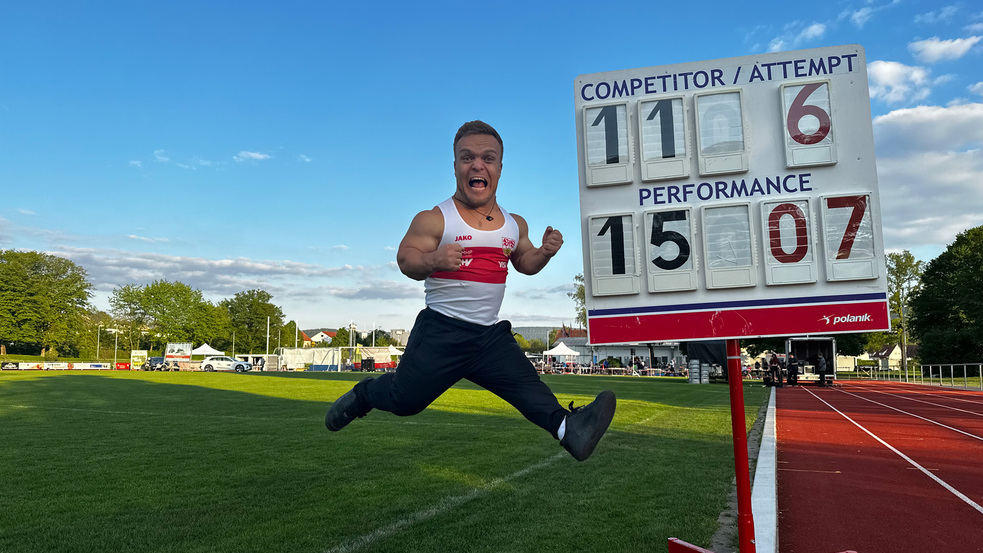 Niko Kappel verbessert seinen Weltrekord