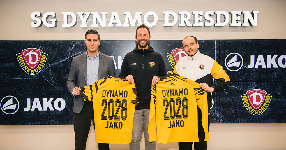 JAKO wird neuer Ausrüster von Dynamo Dresden