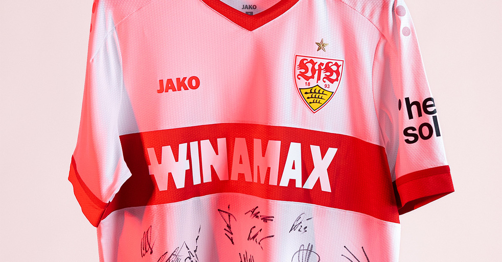 Gewinne ein signiertes VfB Stuttgart Heimtrikot 